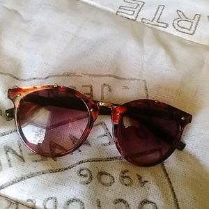 Orange, Tortoise Shell NWOT Sunglasses